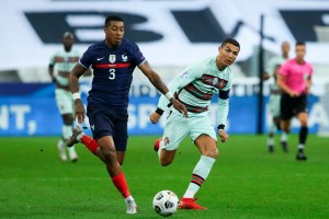 Francia y Portugal no pasaron del empate sin goles en un intenso partido