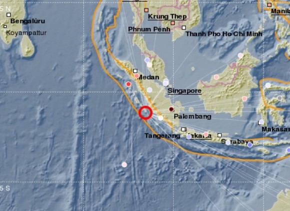 Un terremoto de magnitud 5,6 sacude el oeste de Indonesia