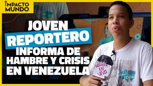 Joven reportero que con un micrófono de cartón revela la triste realidad de Zulia (Video)
