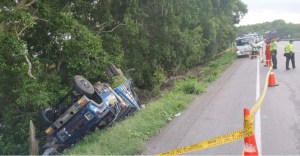 Fallecen cuatro venezolanos en un accidente en la vía del norte de Colombia