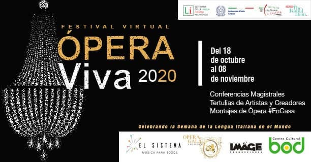 Ópera Viva 2020 Festival Virtual: Fechas y horarios para los amantes del bel canto