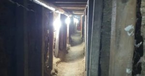 Interceptaron un túnel cavado para robar millones de dólares en Celaya, México
