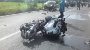 Trágica colisión de una moto BMW dejó un fallecido en Guárico (Foto)