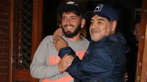 Internaron al hijo de Maradona en Nápoles por complicaciones con el Covid-19