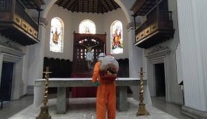 En fotos: Iglesias en Táchira fueron desinfectadas antes de su reapertura al público