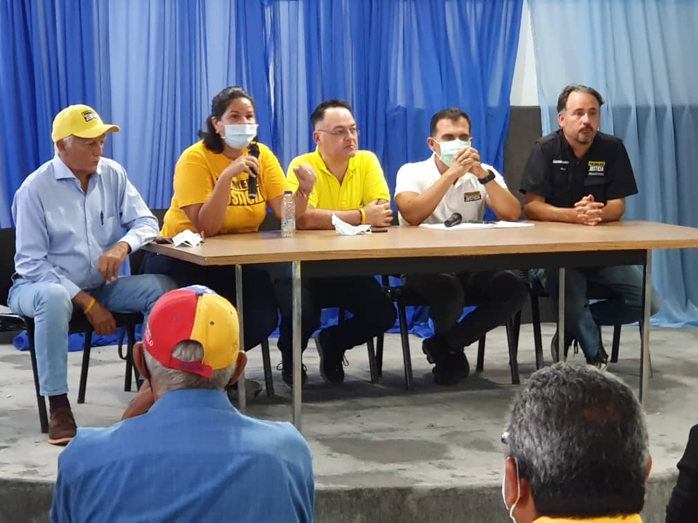 Comité Político de Primero Justicia en Bolívar afinó estrategias para la Consulta Popular