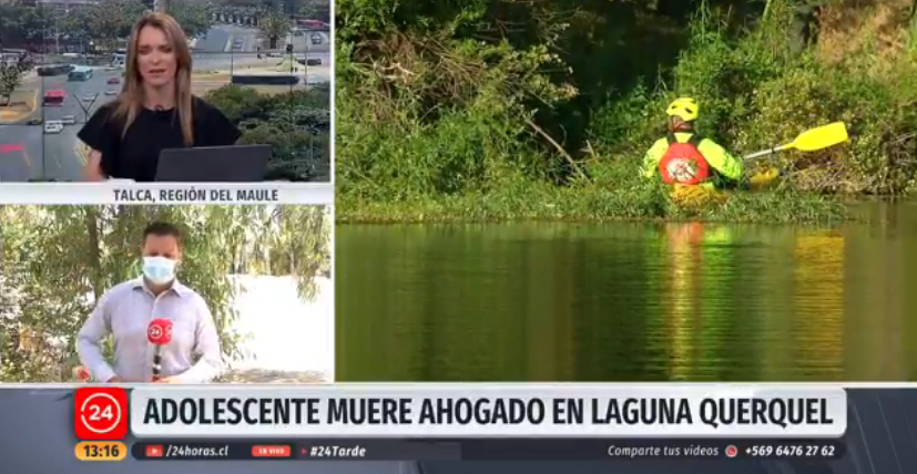Paseo de venezolano terminó en tragedia: Adolescente murió ahogado en una laguna en Chile
