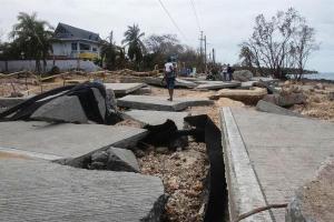 Balance de daños tras destructor paso de ciclón Iota en Centroamérica