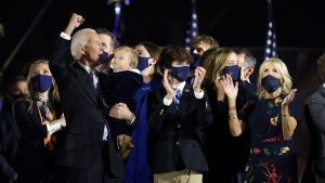 Familiares de Biden develan FOTOS al momento de enterarse de su triunfo a la presidencia de EEUU