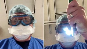 Médico recrea las últimas imágenes que ve un paciente con Covid-19 antes de morir y lanza una advertencia (VIDEO)