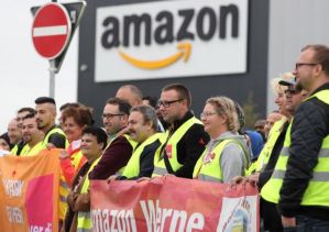 Huelga de trabajadores de Amazon en Alemania por el “Black Friday”