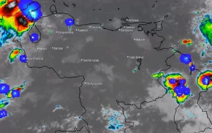 El estado del tiempo en Venezuela este viernes #6Nov, según el Inameh