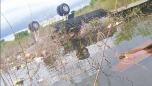 Hallaron tres cadáveres en Guatemala, cerca de una narcoavioneta siniestrada (FOTOS)