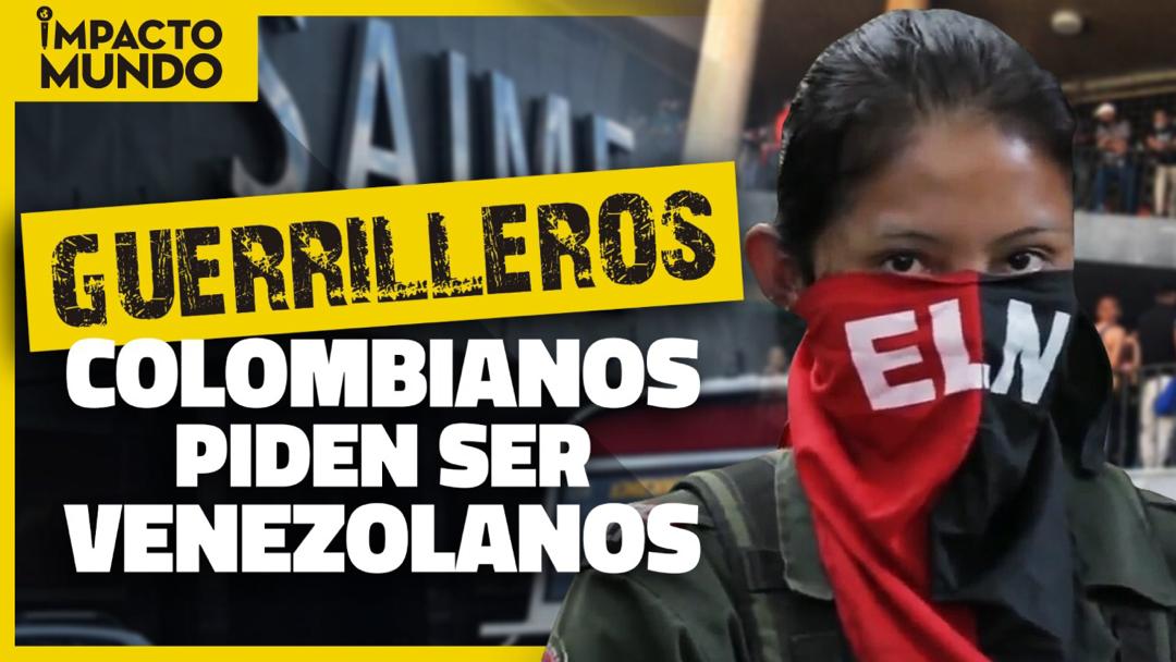Impacto Mundo: Guerrilleros colombianos votarán en el show electoral de Maduro (Video)
