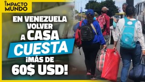 Impacto Mundo: Venezolanos atrapados en Caracas sin poder viajar por altos costos en pasajes terrestres (Video)