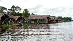 Waraos preocupados por posible crecida del río Orinoco que inundaría sus cultivos