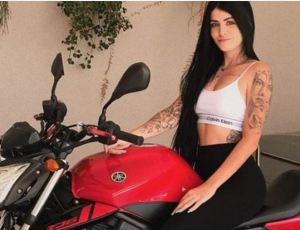 Murió youtuber brasileña al intentar escapar de la Policía en una motocicleta
