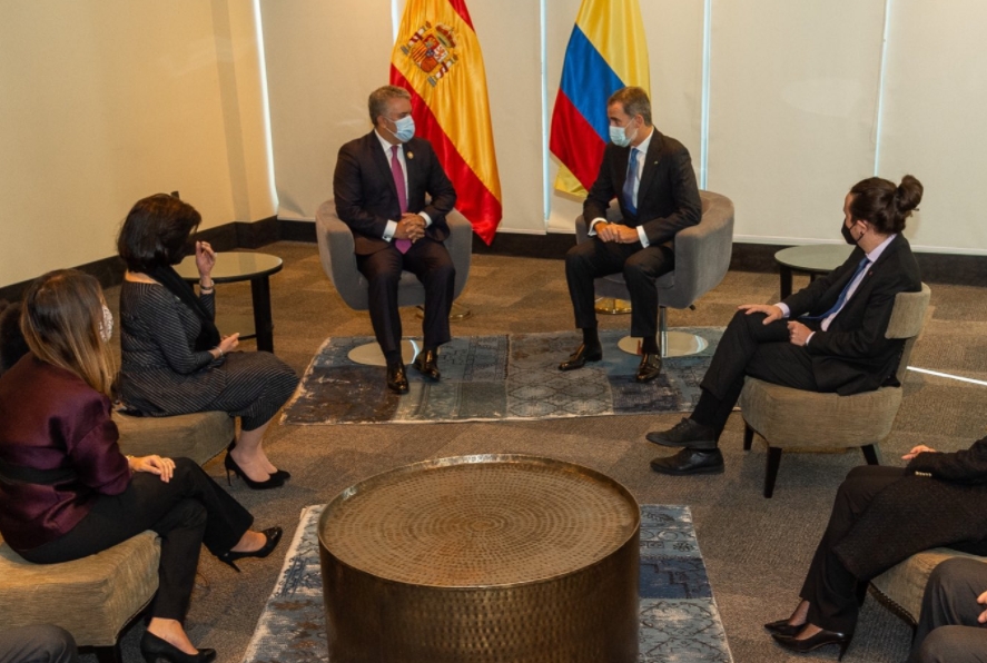 Duque acordó con el rey de España un nuevo aporte para los migrantes venezolanos (Video)