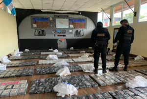 Cayó en Guatemala una avioneta procedente de Venezuela con mil panelas de cocaína (Fotos)