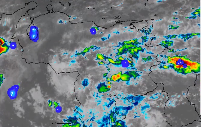 El estado del tiempo en Venezuela este miércoles #28Abr, según el Inameh