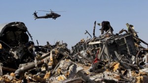 Siete muertos al estrellarse un helicóptero en el Sinaí egipcio
