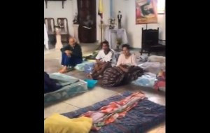 Residentes de ancianato en Táchira, hacen un llamado al pueblo tras las fuertes lluvias #12Nov (VIDEO)