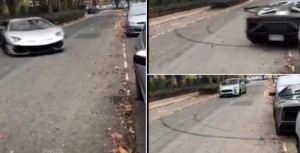 ¡PILOTAZO! Lamborghini “burló” a la policía con tremenda maniobra (Video viral)