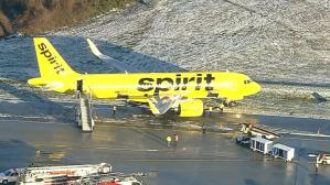 Avión de Spirit Airlines se salió de la pista de rodaje del aeropuerto de Baltimore