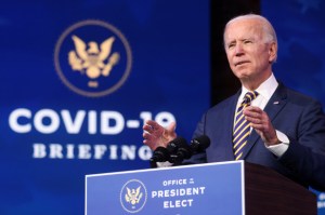 Biden nombró a los miembros de su equipo de respuesta al Covid-19