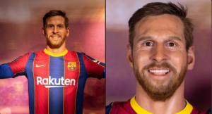 ¡VIRAL! La estatua de Messi en Barcelona que desató risas en las redes sociales (FOTOS)