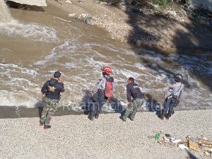 Continúan labores de búsqueda de sexagenaria arrojada al río Guaire por secuestradores (Fotos)