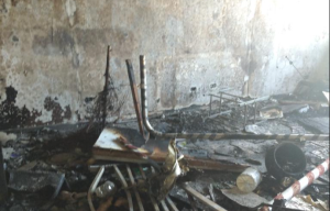 “Perdí todo”, el interior del apartamento en Parque Central devorado por el fuego (Fotos)