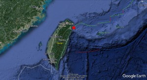 Un terremoto de magnitud 6.2 sacude las costas de Taiwán