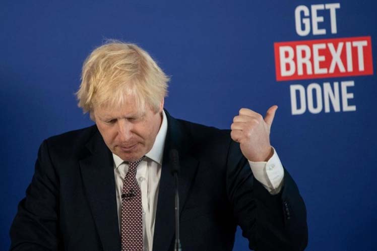 Boris Johnson ve “muy, muy probable” un Brexit sin acuerdo