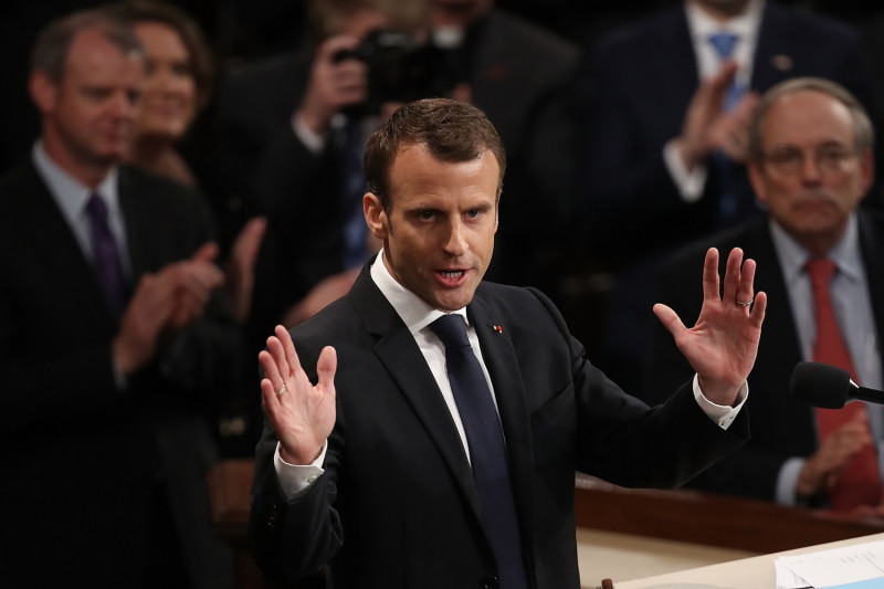 Macron celebró que Biden retome el Acuerdo de París sobre el clima