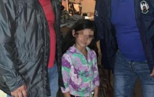 Fue liberada Antonella Maldonado, niña de cuatro años secuestrada en Táchira (Foto)