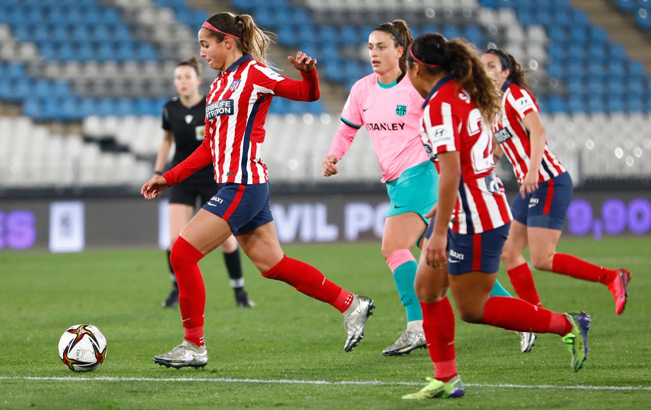 Deyna Castellanos aportó en la clasificación del Atlético a la final de la Supercopa (Video)