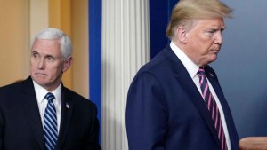 Trump y Pence se reunieron por primera vez desde el asalto al Capitolio