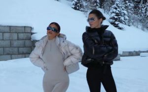 Así fueron las millonarias vacaciones en la nieve de Kendall y Kylie Jenner (FOTOS)