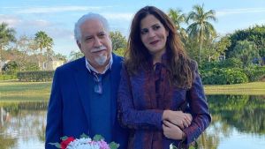 Mariaca Semprún y Leonardo Padrón se casaron en Miami