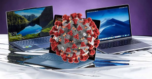 El coronavirus impulsó la venta de computadoras a récord que no se registraba en una década