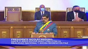 Maduro aprovechó la #MemoriayCuento para arremeter nuevamente contra Duque