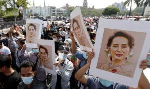 Pese a la represión continúan las manifestaciones en Birmania por quinto día