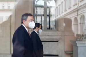 Mario Draghi jura el cargo como primer ministro de Italia