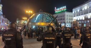 VIDEOS: Disturbios en Madrid bajo el grito “libertad a Pablo Hasél”