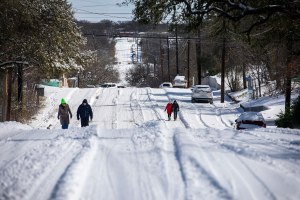 En Fotos: Tormenta historia congeló a Texas