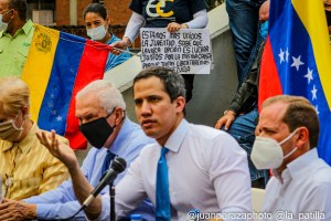 Guaidó a Jorge Rodríguez: El mismo que rogaba por reunión con Biden, hoy llora