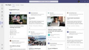 Microsoft lanzó Viva, su nueva plataforma pensada para el home office