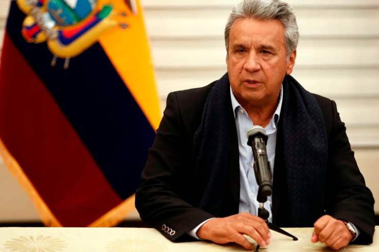 Fiscal general de Ecuador solicitó arresto domiciliario para el expresidente Lenín  Moreno