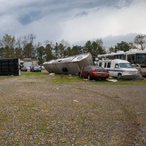 En FOTOS: Así quedaron los condados al sur de EEUU luego de fuertes tornados